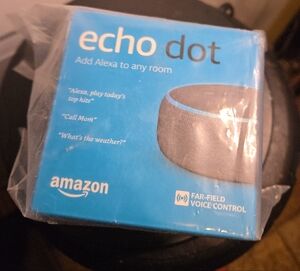 Amazon Echo Dot Alexa Never Used Or Hooked Up